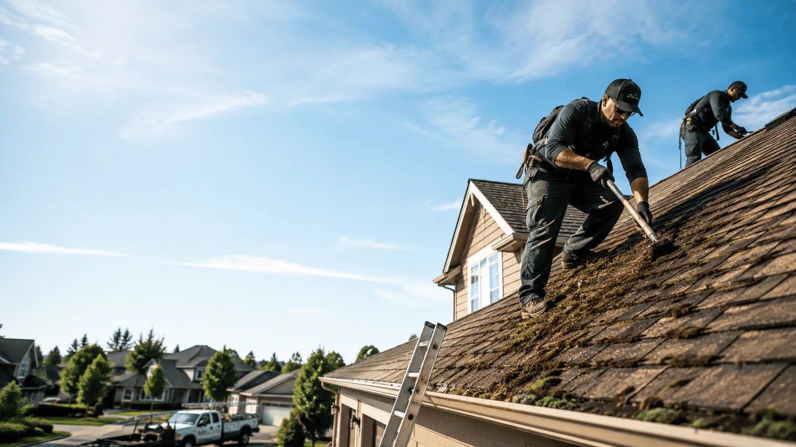 Roof Moss Removal in Fountain, NC near me